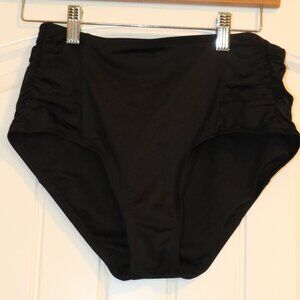 Kona Sol Bathing Suit Bottom - Sz Small Black